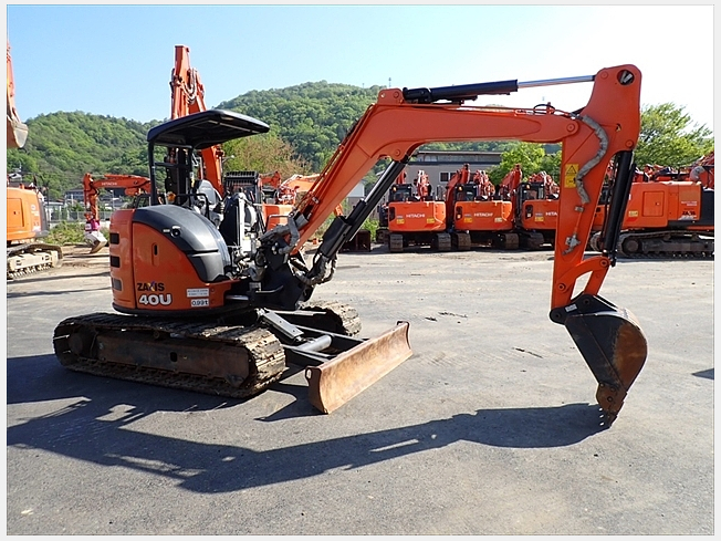 ブランド品 通販サイト Okayama, at excavators) (Mini ZX40U-5B HITACHI Japan Buy | トップス