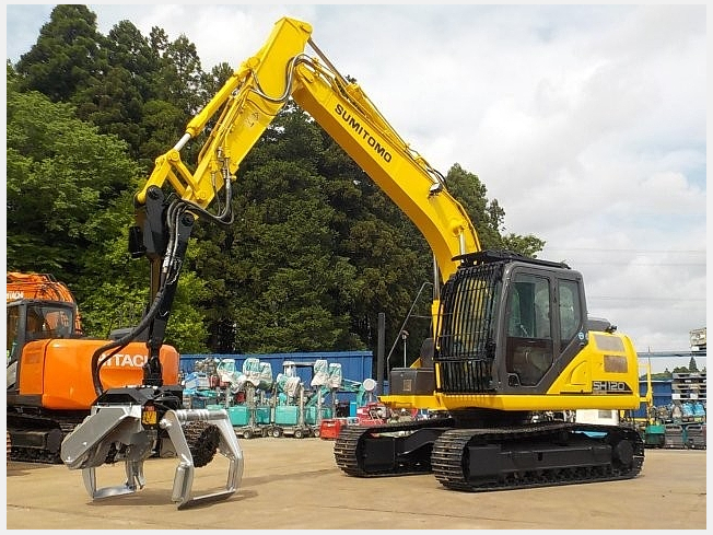 SUMITOMO SH135X-7 (Forestry machinery) at Tottori, Japan