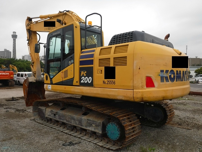 Japanese Used Excavators KOMATSU PC200-10 TOKU WORLD ZZ0024