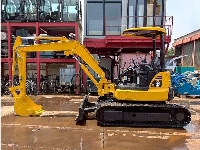 PC40MR-3 コマツ ミニユンボ 2012年 3240時間 配管