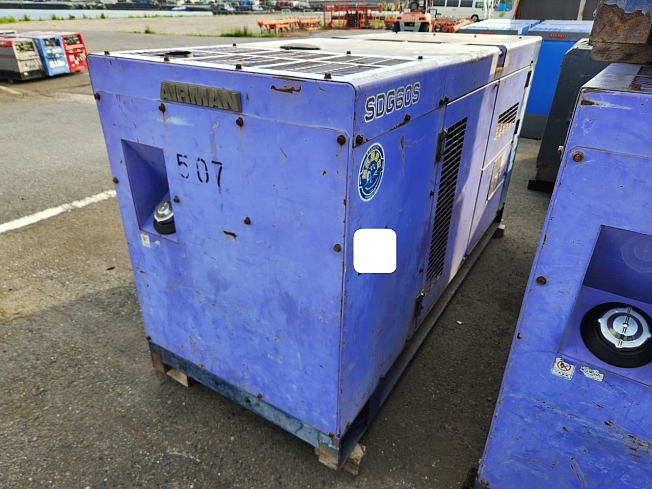 エンジン発電機☆エアーマン 北越工業?HP2300?60Hz用?動作未確認
