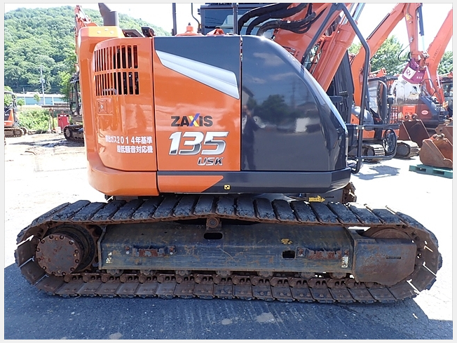 日立建機 ZX135USK-7 | 岡山県の油圧ショベル(ユンボ