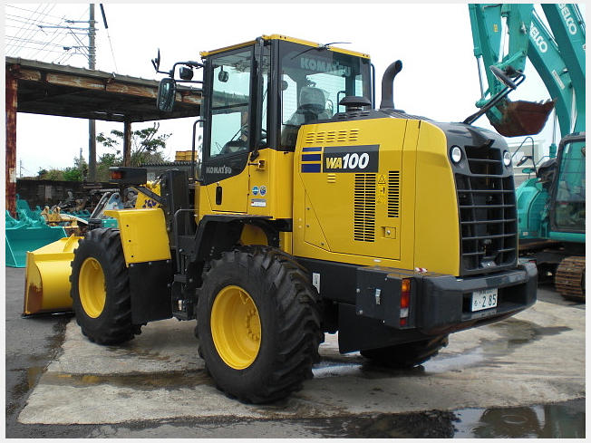 コマツ WA100-8 | 長崎県のタイヤショベル(ホイールローダー