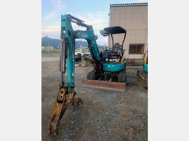 U-35α 併用配管付き フォーク バケット クボタ ミニ油圧ショベル