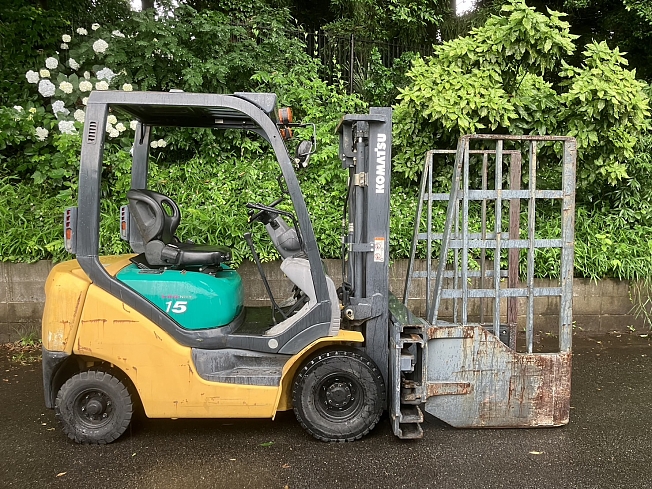 Komatsu 15型フォークリフト KOMATSU FB15EX-7 (Forklifts) at Shizuoka, Japan | Buy used