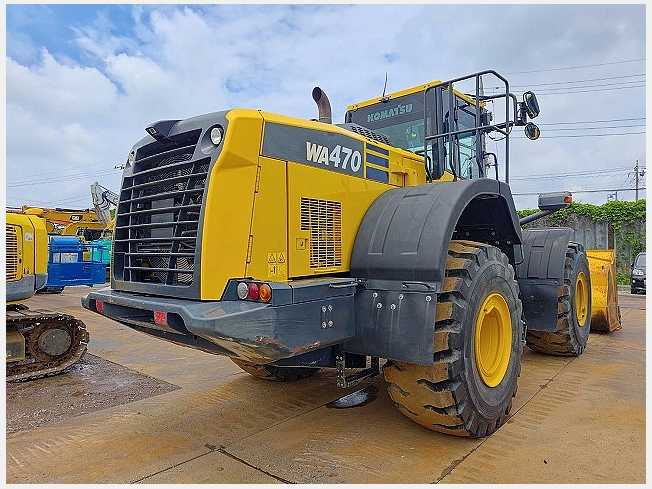 KOMATSU コマツ　 WA 470-8 ホイールローダー Komatsu WA470-8 Wheel Loader - Year: 2017 (Refnr. BM5082