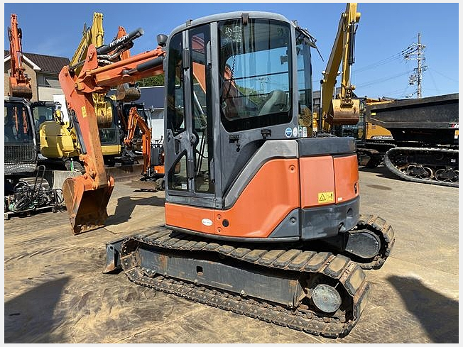 HITACHI ZX55UR-3 (Mini excavators) at Osaka, Japan | Buy