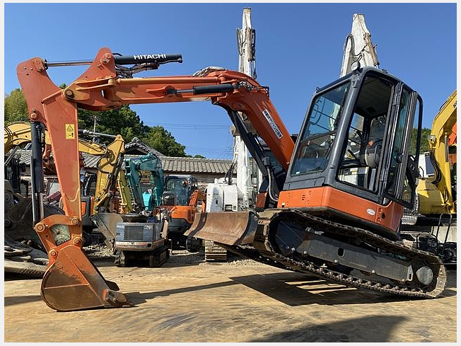 日立建機 ZX55UR-3 | 大阪府のミニ油圧ショベル(ミニユンボ