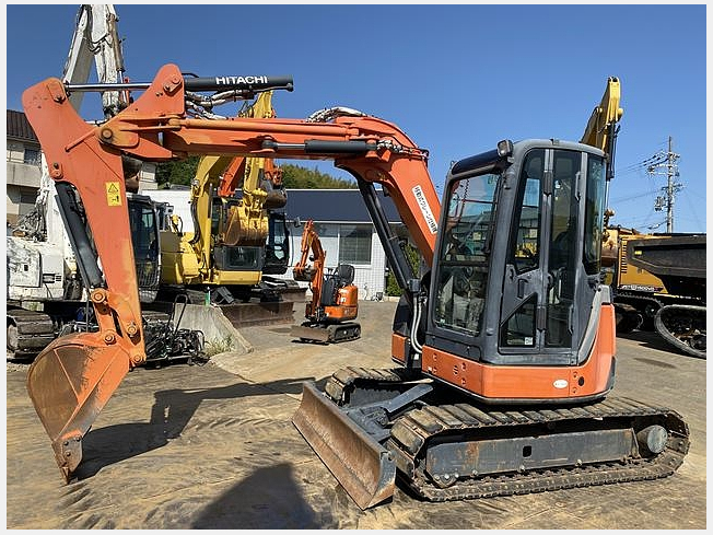 HITACHI ZX55UR-3 (Mini excavators) at Osaka, Japan | Buy