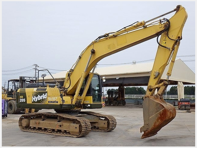 Komatsu HB205 ハイブリッドショベル 1/43 KOMATSU HB205-1 (Excavators) at Gumma, Japan | Buy used