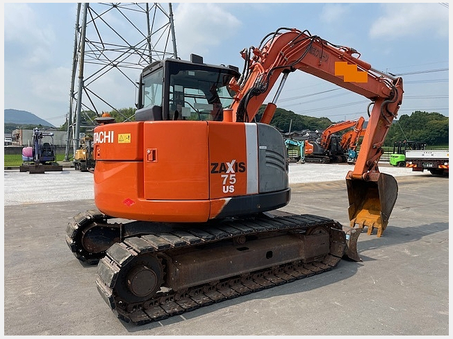 日立建機 ZX75US-3 | 福岡県の油圧ショベル(ユンボ) | BIGLEMON