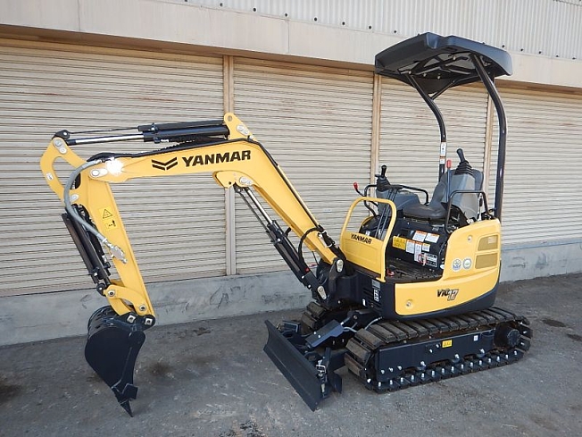 J-0045】ヤンマー VIO17 ミニ油圧ショベル ユンボ バックホー 可変脚