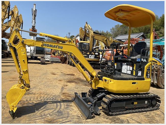 コマツ PC18MR-3 | 大阪府のミニ油圧ショベル(ミニユンボ) | BIGLEMON