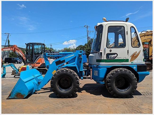 個人出品・個人使用】タイヤショベル 三菱 WS410 36馬力 スノー
