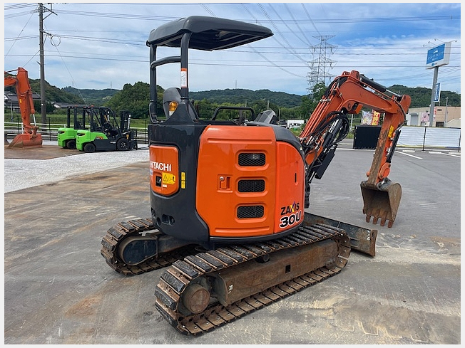 HITACHI ZX30U-5B (Mini excavators) at Fukuoka, Japan | Buy