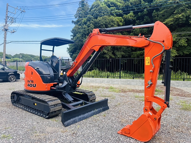 日立建機 ZX40U-5A | 千葉県のミニ油圧ショベル(ミニユンボ