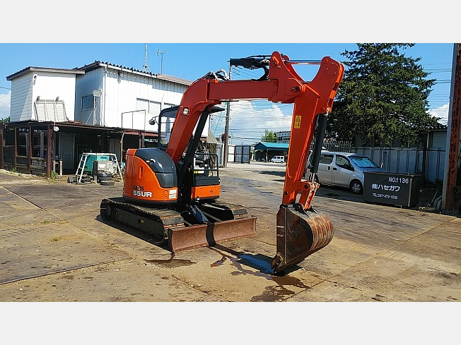 HITACHI ZX55UR-5B (Mini excavators) at Chiba, Japan | Buy