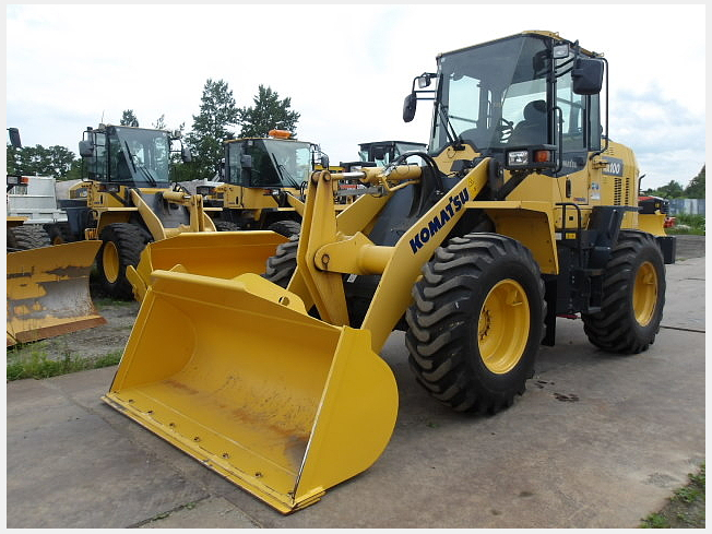 コマツ WA100-8 | 北海道のタイヤショベル(ホイールローダー