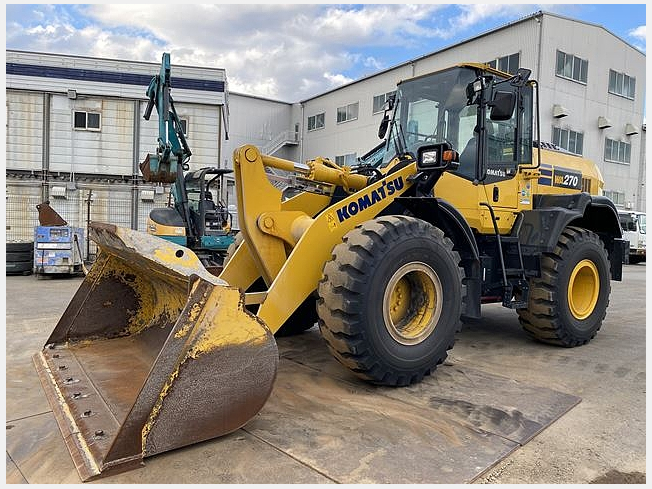 KOMATSU WA270-8 (Wheel loaders) at Osaka, Japan | Buy used