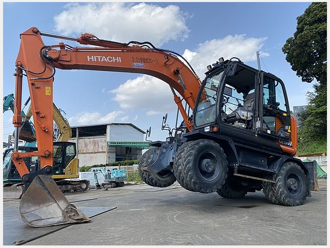 HITACHI ZX125W-6 (Excavators) at Osaka, Japan | Buy used