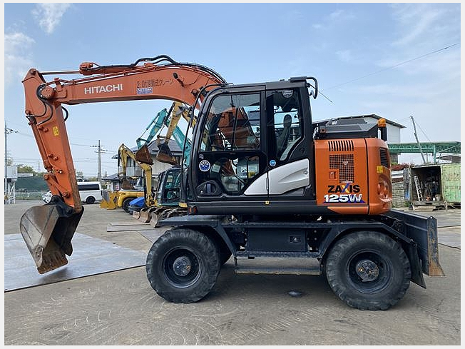 日立建機ショベル 日立建機 ZX125W-6 | 大阪府の油圧ショベル(ユンボ) | BIGLEMON