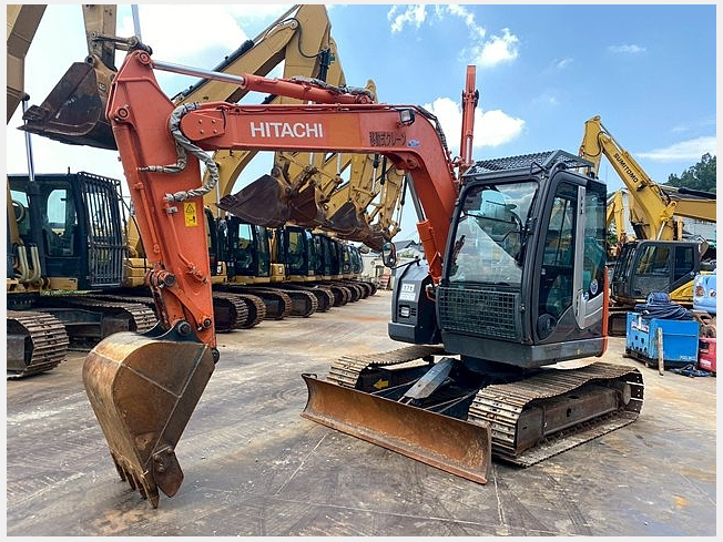HITACHI ZX75US-3 (Excavators) at Osaka, Japan | Buy used Japanese