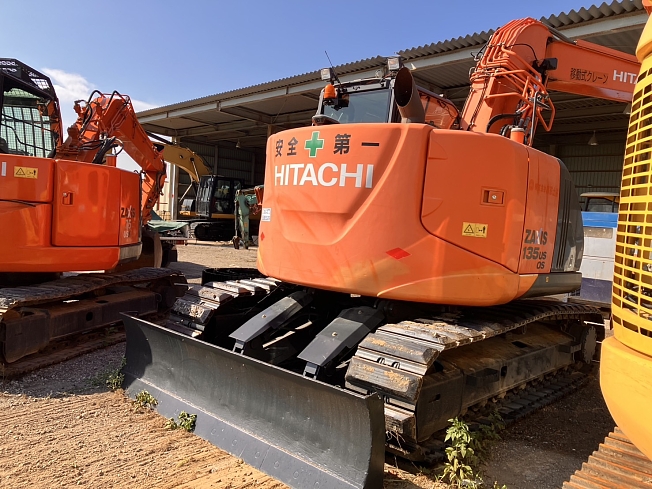 ゆうしゃん モノグラムエンボス加工グリーン　27.5〜28.5センチ 日立建機 ZX75US-5B | 兵庫県の油圧ショベル(ユンボ) | BIGLEMON