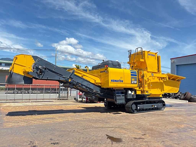 KOMATSU PC210with arm drill ストラップセット まとめ売り KOMATSU