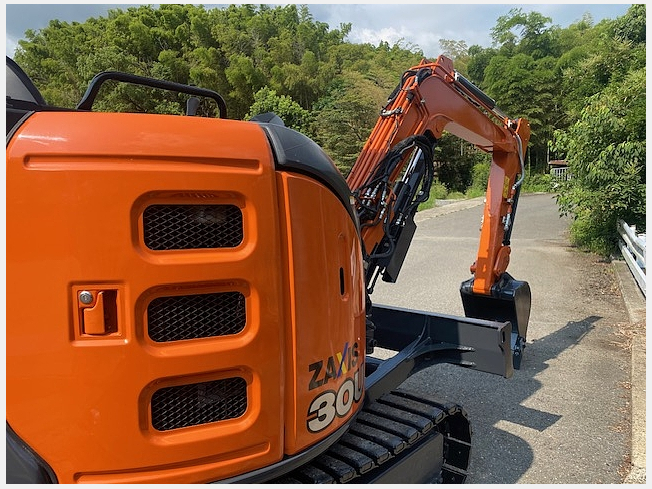 日立建機 ZX30U-5B | 京都府のミニ油圧ショベル(ミニユンボ