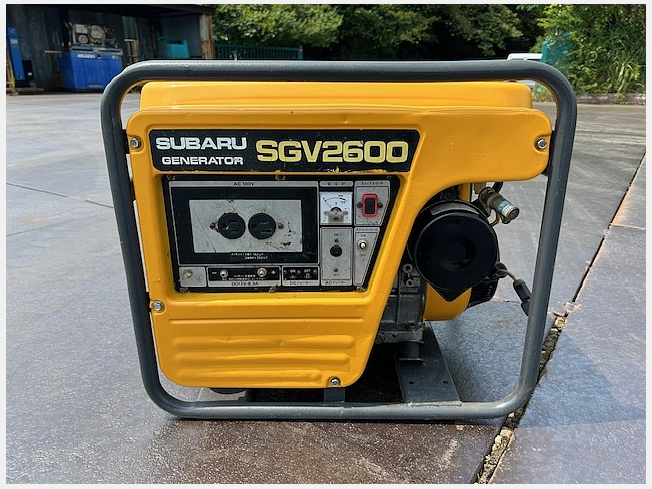 スバル SGV2600 | 千葉県の発電機 | BIGLEMON（ビッグレモン）：中古建