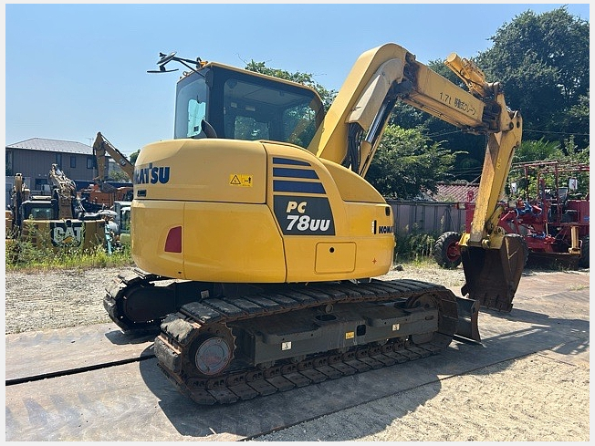 コマツ　ユンボ　PC78UU コマツ PC78UU-10 | 神奈川県の油圧ショベル(ユンボ) | BIGLEMON