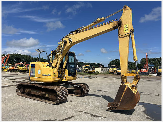 コマツ PC138US-8 | 北海道の油圧ショベル(ユンボ) | BIGLEMON（ビッグ
