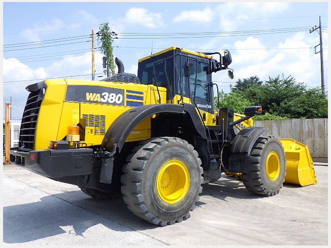 コマツ WA380-8 | 群馬県のタイヤショベル(ホイールローダー