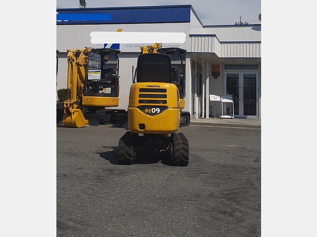 コマツ PC09-1 | 群馬県のミニ油圧ショベル(ミニユンボ) | BIGLEMON