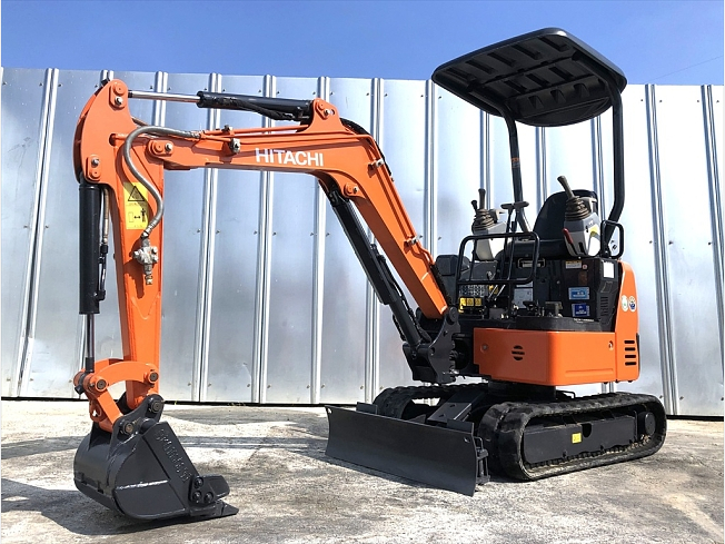 やち Hitachi ZX17U-5 excavator specs & dimensions (2015 - 2018