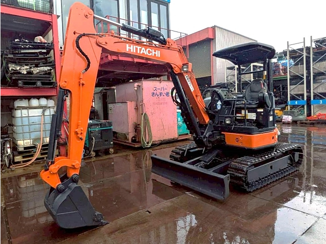 日立建機 ZX35U-5B | 千葉県のミニ油圧ショベル(ミニユンボ