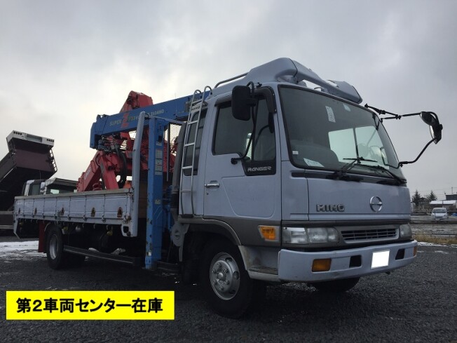 日野 Kc Fd2jlba 北海道のクレーン車 Biglemon ビッグレモン 中古建機 中古重機 トラック 農業機械の販売 売却 商品id