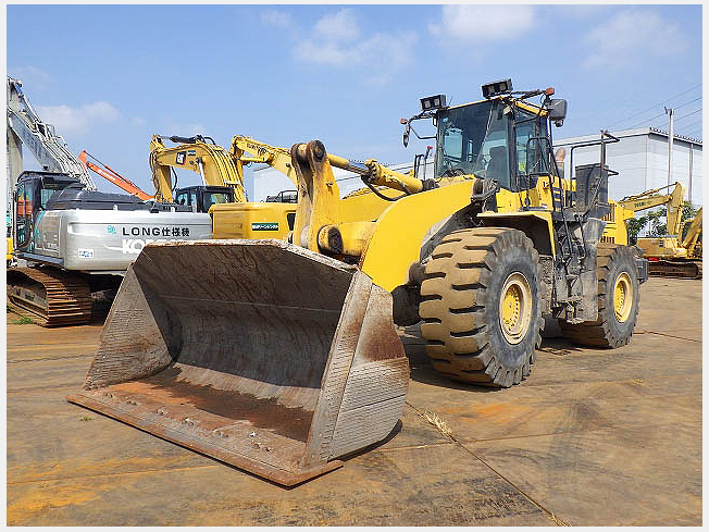 ミニチュア コマツWA500-7 建設機械 完成品 タイヤショベル き*ゃ様