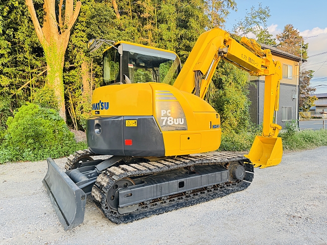コマツ PC78UU-8 | 千葉県の油圧ショベル(ユンボ) | BIGLEMON（ビッグ