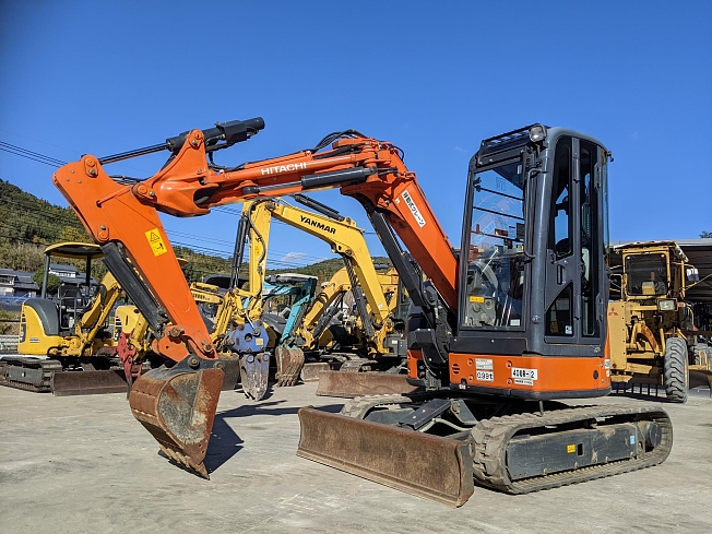 日立建機 ZX40UR-5B | 大分県のミニ油圧ショベル(ミニユンボ