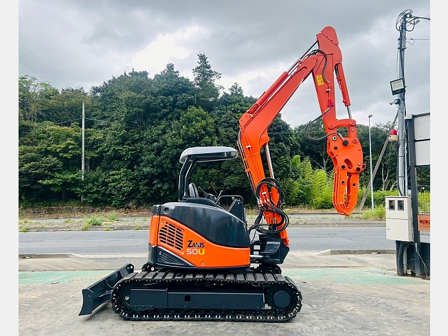日立建機 ZX50U-2 | 千葉県のミニ油圧ショベル(ミニユンボ) | BIGLEMON