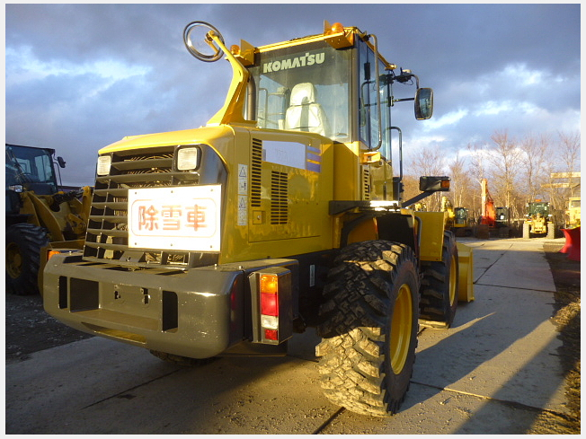 コマツ WA100-5 | 北海道のタイヤショベル(ホイールローダー