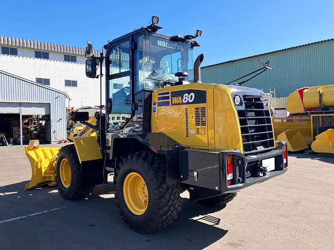 コマツ WA80-8 | 北海道のタイヤショベル(ホイールローダー
