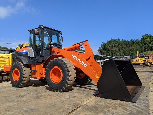 タイヤショベル　ホイールローダー　ユンボ　ブル 日立建機 ZW100-5B | 大分県のタイヤショベル(ホイールローダー