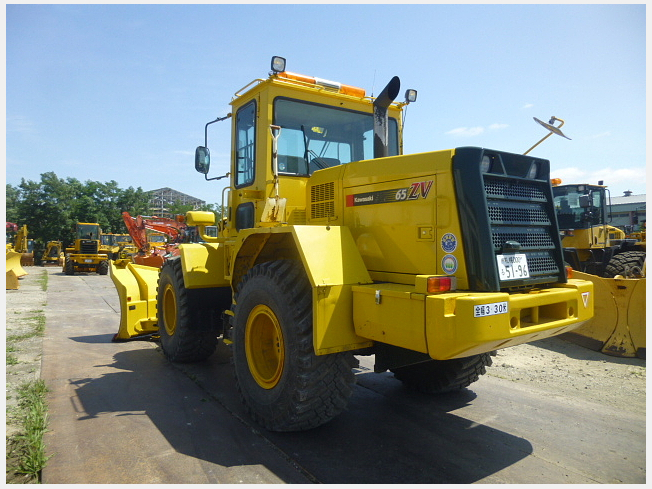 川崎重工業 65ZV | 北海道のタイヤショベル(ホイールローダー