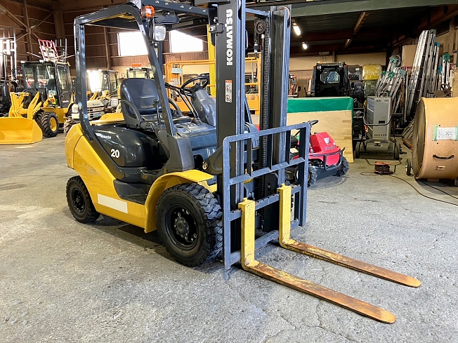 2t フォークリフト★コマツ (KOMATSU) 時間 3628h コマツ フォークリフト Komatsu FG20 ガソリン車 MT 2.0t-安いアウトレット