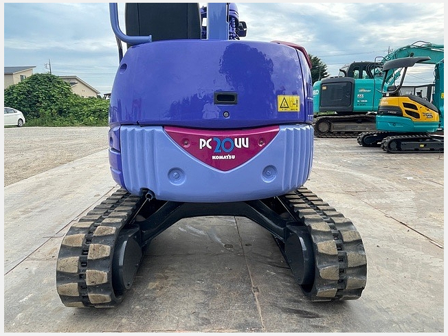 コマツ PC20UU-3 | 茨城県のミニ油圧ショベル(ミニユンボ) | BIGLEMON