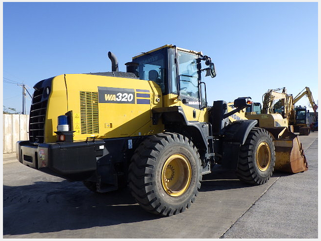 コマツ WA320-8 | 群馬県のタイヤショベル(ホイールローダー