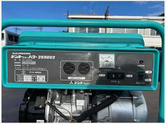 デンヨー GA-2605U2 | 千葉県の発電機 | BIGLEMON（ビッグレモン