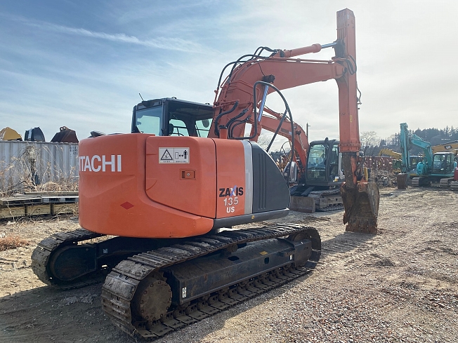 日立建機 ZX135US-3 | 栃木県の油圧ショベル(ユンボ) | BIGLEMON